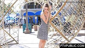 i'm flashing nude in public, masturbating to orgasm on the street