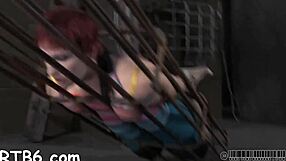 Tough Lass Punished With Electrifying Nipple Torment