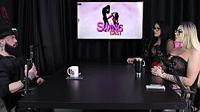 Gabe Spec in sheer red reveals a submissive's true pleasure