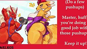 Hot damn, follow Blaziken’s jerk off commands!