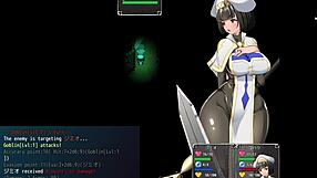 Nynfy priest engages in hentai gameplay with anal blowjob and assfucking