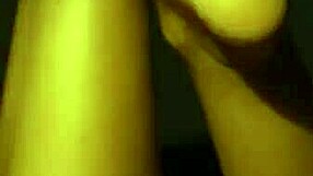 Teen girl plays with her wet pussy using a dildo, reaching juicy orgasms.