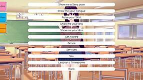 Want to see footjob in Doki Doki Literature Club hentai?