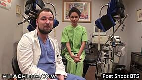 Freshman sandra chappelle gets hitachi magic wand orgasms by female nurses during physical 4 college at hitachihoescom