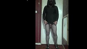 Bisexual crossdresser pumps up for bigger size part 4