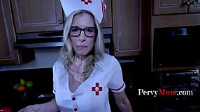 halloween roleplay treats stepmom with dick in hospital patient fantasy