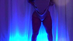 Natalie Dancing and Stripping Her Clothes 😍