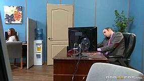 brazzers - holly heart - big tits at work blowjob skinny ebony assfucking tight fetish wet