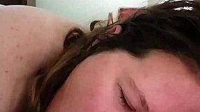 enjoying sucking cock