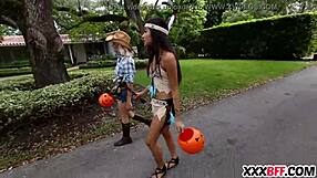 At the birthday bash, a wild fuck fest unfolded with monster cocks everywhere.