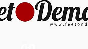 hey, that repairman has a serious foot fetish!