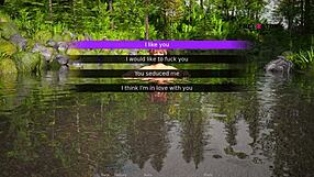 I fucked Audrey inside the river with Lizzie watching.