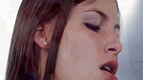 brunette zuzana performs oral