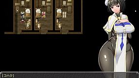 Nynfy priest engages in hentai gameplay with anal blowjob and assfucking