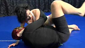 i overpowred my sparring partner and made him sniff my pussy