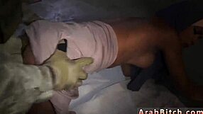 arab girl sucks dick first time at army booty drop point 23km outside