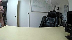 jojo's casting interview turns into a blonde blowjob session