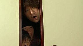 Japanese girl masturbates her pussy