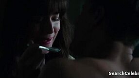 Dakota Johnson Nude in Steamy Bondage Scenes from Fifty Shades Freed