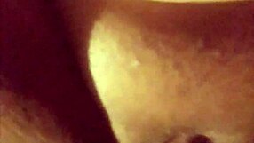 Feeling the intense pounding on my fat ebony pussy close up