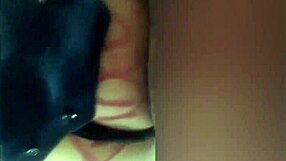 nervous married woman bent over for doggystyle with big cock cumshot