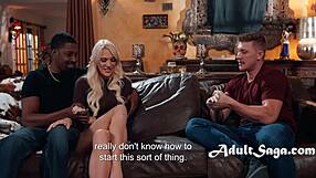 First Time Swappers Overcome Awkwardness With Kenna James