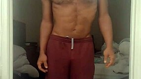 body movement caught on camera in homemade dorm setting