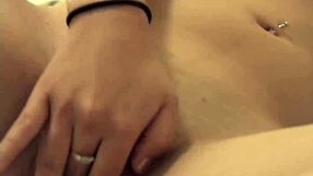 Video from POV of an inexperienced girl with regular slut sucking dick in the open air