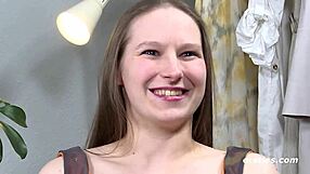 ersties babe gets steamy with sextoys in a hot european solo