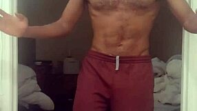 body movement caught on camera in homemade dorm setting