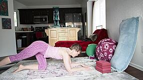 big pussy lips lesson with mommy in panties