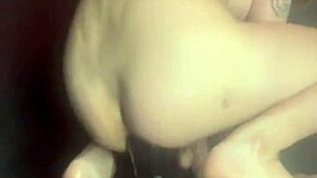 can you handle this tranny's tight asshole stretching with a huge dildo?