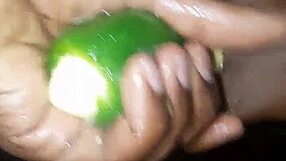 Mature Woman Fingers Pussy to Orgasm