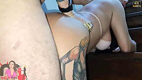 Amateur wife gets big dick for assfucking