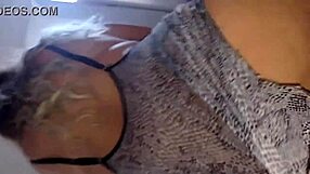 nervous married woman bent over for doggystyle with big cock cumshot