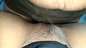 watch this desi hot wife get a crazy cumshot closeup with her blonde lover?