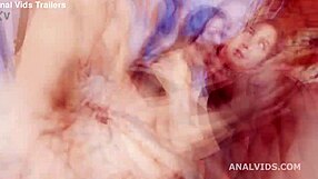 Табита Пойзон берет 6 на 1 глубокий анал с зияниями и глотанием