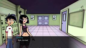 danny phantom goth masturbating in amity park part 11 😈