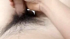 Gay couple shares a playful moment together.