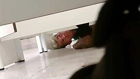 Gay guys making out in mall bathroom