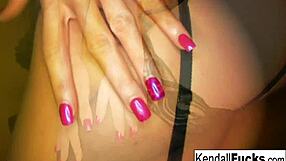 Kendall Does A Sexy Tease With Stock Fetish Feel To It