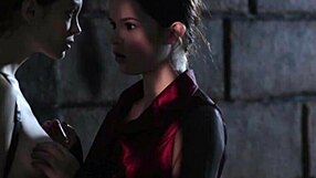 Two woman water sex fun hot big tits with fucking cosplay pussy brunette costumes redhead cock lesbian fantasy