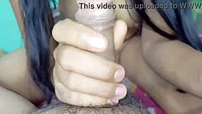 She is riding boyfriend big cock and play happily indian bebe