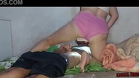 How does this latina ass sit on a monster cock?