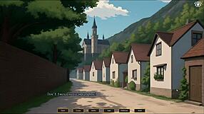 Tomboy Redhead Dominates with Creampie in Hot Forge Game