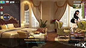 Fashionbusiness showing ass to boss in hentai game