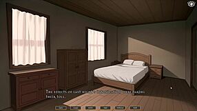 Tomboy Redhead Dominates with Creampie in Hot Forge Game