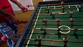 pagando la apuesta del futbolito behind the scenes