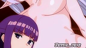 Frieren hentai video featuring parody anime elements.