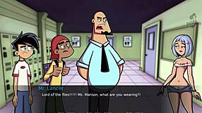 danny phantom goth masturbating in amity park part 11 😈